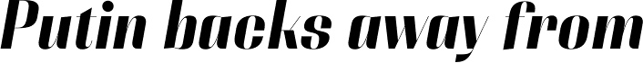 Couture Sans Bold Italic