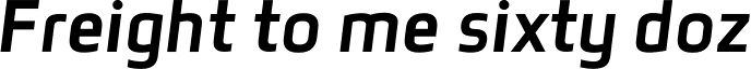 Deria Sans Medium Italic