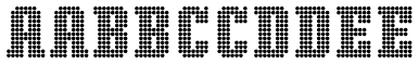 Display Dots Three Serif