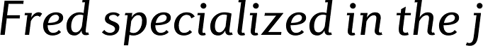 Diverda Sans Std Italic