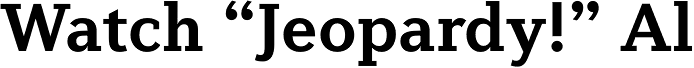 Diverda Serif Pro Bold