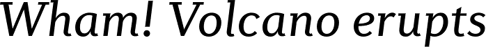 Diverda Serif Std Italic