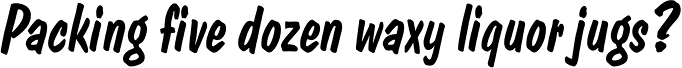 Dom Casual SB Italic
