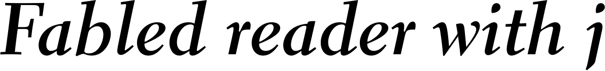 Electra LT Std Bold Cursive