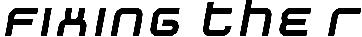 ER9 ExtraBold Italic