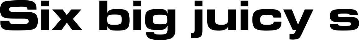 Eurostile MN Extended Bold