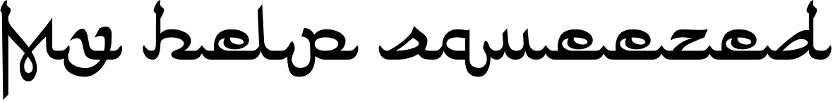 Faux Arabic Regular