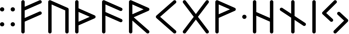 Felt-Tip Futhark