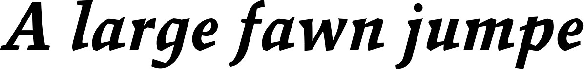 FF Absara OT Bold Italic