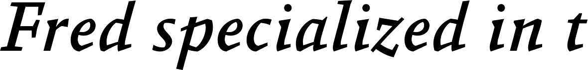 FF Absara OT Medium Italic