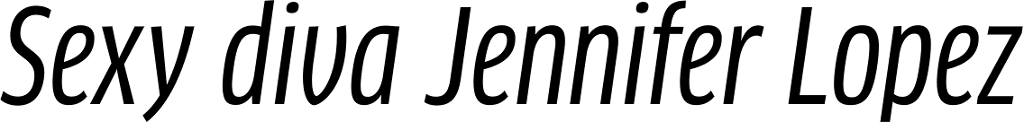 FF Clan Pro Cond News Italic