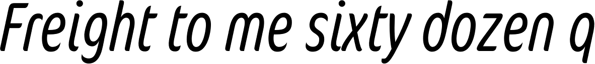 FF Cocon OT ExtraCond Light Italic