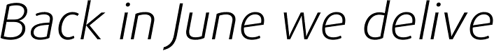 FF Daxline Pro Light Italic