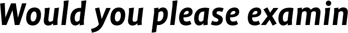 FF Profile Pro Bold Italic