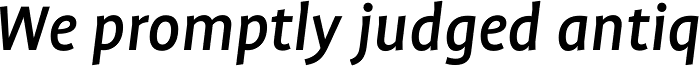 FF Profile Pro Med Italic