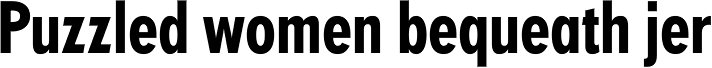 FF Super Grotesk Pro Condensed Medium