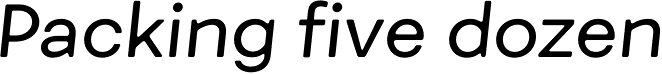 Fibra One Regular Italic