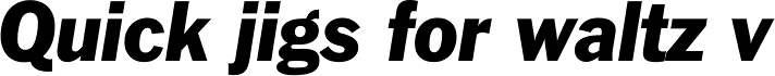 Franklin Gothic Italic