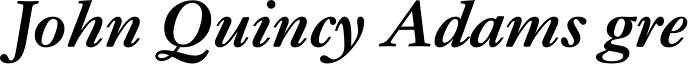 Garamond MT Bold Italic