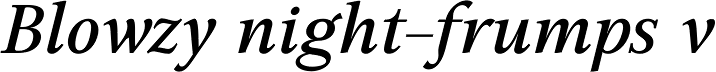 GHEA Aspet Medium Italic