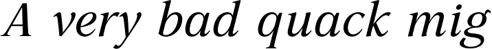 GHEA Hayk Davtyan Italic