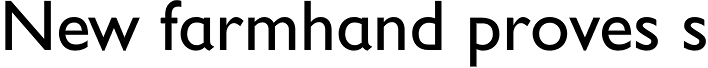 Gill Sans Infant