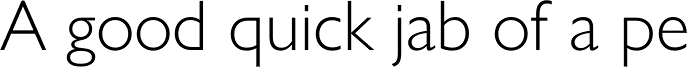 Gill Sans Nova Light