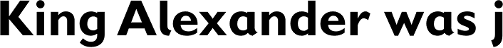 Gill Sans Std Infant Bold