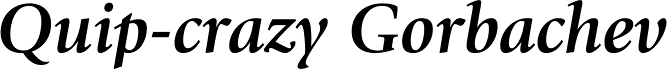 Giovanni Std Bold Italic