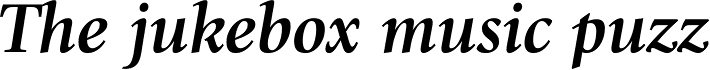 Giovanni Std Bold Italic