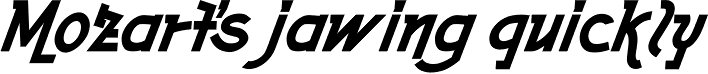 Good Old Fifties Bold Italic
