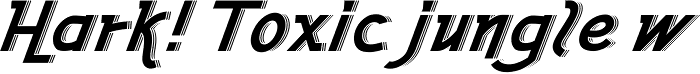 Good Old Fifties Shadow Italic