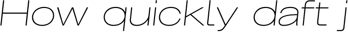 Grillmaster Extended Thin Italic
