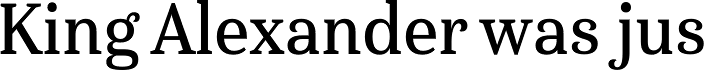 Haboro Serif Condensed Demi