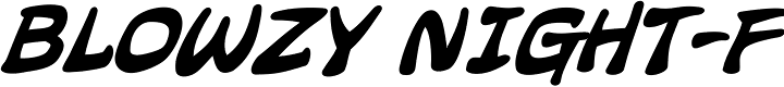Hammer Horror Bold Italic