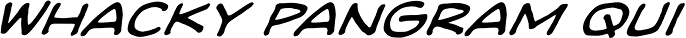 Heavy Mettle UC BB Italic