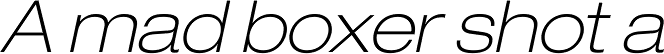 Helvetica Neue LT Std 33 Thin Extended Oblique