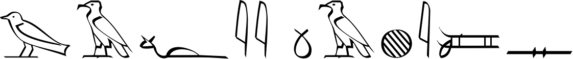 Hieroglyphic Phonetic