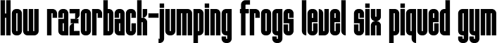HWT Lustig Elements™
