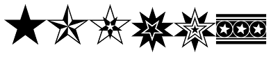 HWT Star Ornaments™