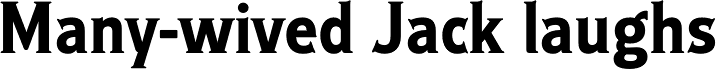 Ideal Gothic 2 Bold