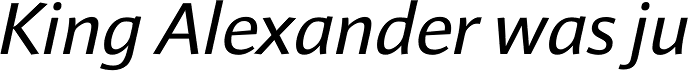 Impara Italic