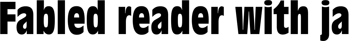 Incised 901 Bold Condensed