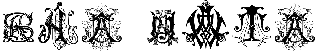 Intellecta Monograms AP-BG New Series