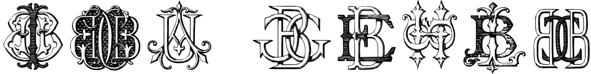 Intellecta Monograms AT-BM