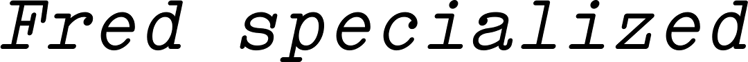 Italian Typewriter Unicode Slanted