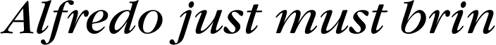 ITC Garamond Book Italic