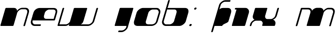 Jakone Extended Bold Italic