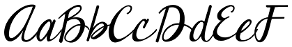 Janda Elegant Handwriting