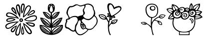 Janda Flower Doodles